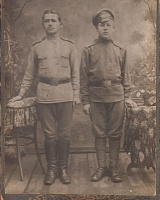 Артеев Алексей Тимофеевич (слева),Ижма