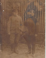 Канев Федор Тимофеевич (21.06.1889-19.01.1934), Ижма. На фотографии - справа