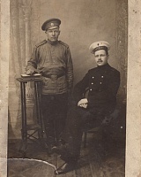 Хозяинов Михаил Захарович, Канев  Ефим Иванович. Фото 15.05.1915г.