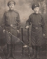 Семяшкин Федор Ильич (справа), Ижма, умер в 1951г.