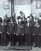Участники ВОв с. Ижма.1988 год