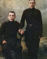 Терентьев Ефим Михайлович, (справа), Щельяюр