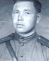 Кокшаров Корнилий Васильевич (1917-1958), Сизябск. Фото 1943 года